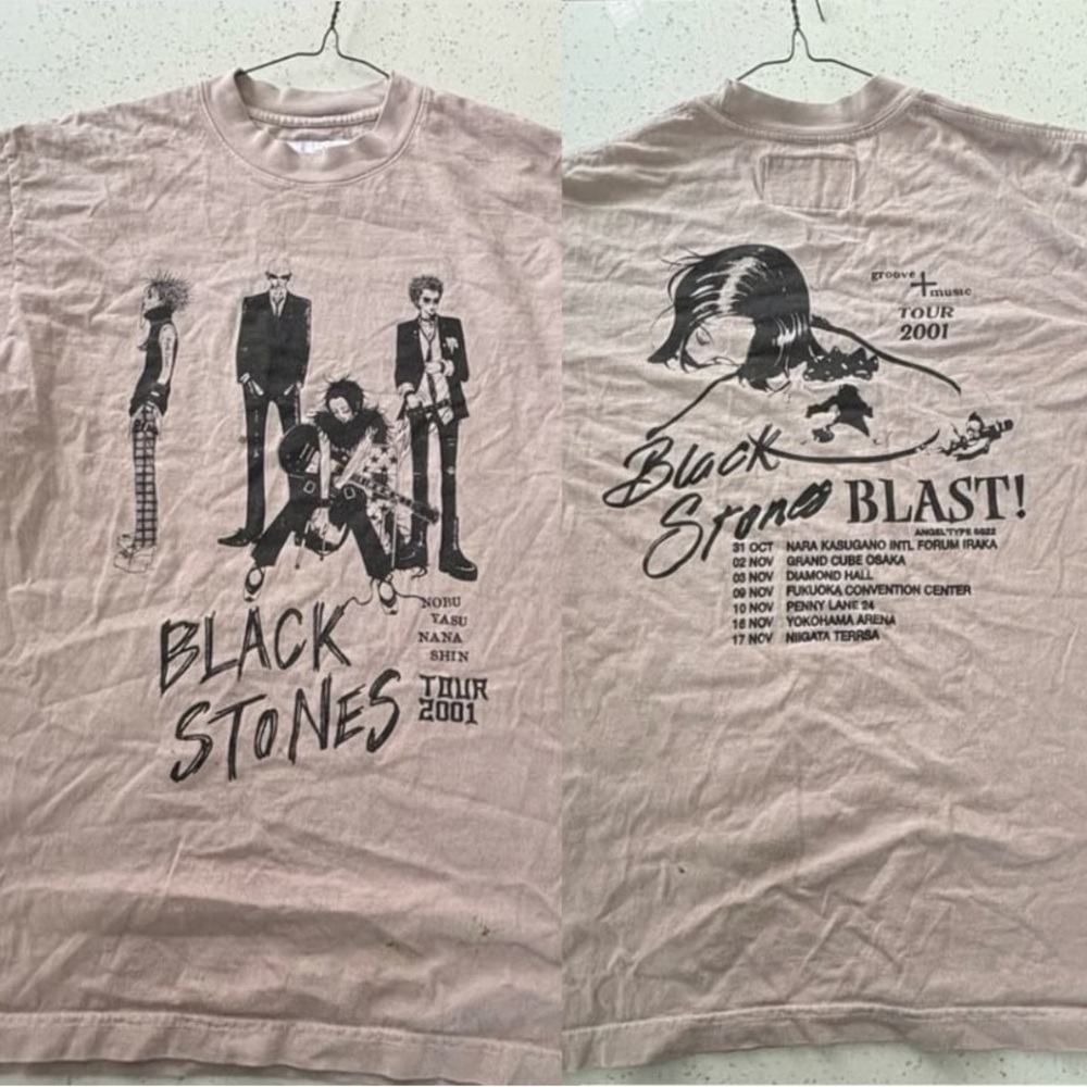 Nana anime black stones tour tshirt